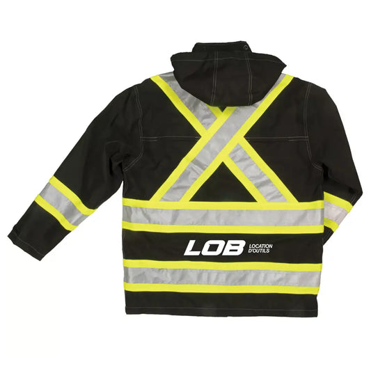 Manteau de pluie de sécurité
