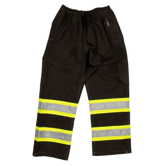 Pantalon de pluie de sécurité pliable
