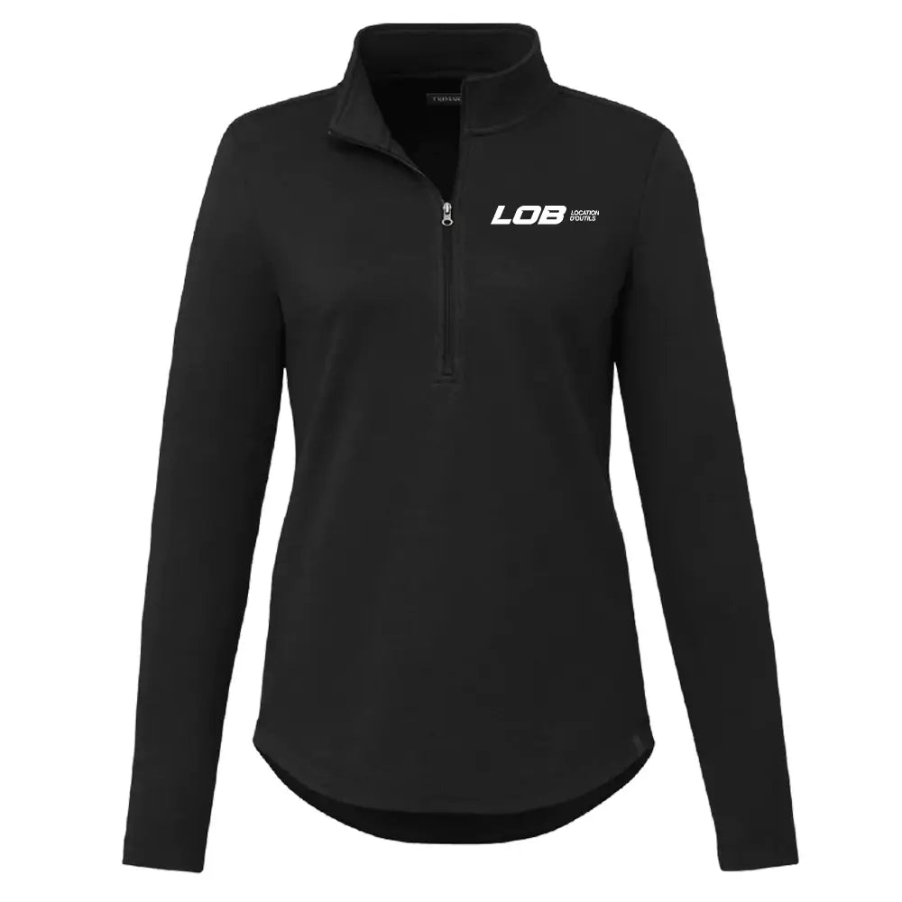 Chandail demi-zip Eco Knit pour femme