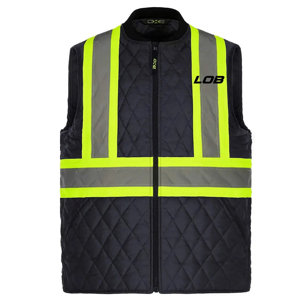 Gilet matelassé haute visibilité