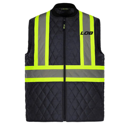 Gilet matelassé haute visibilité