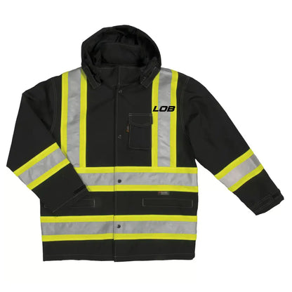 Manteau de pluie de sécurité