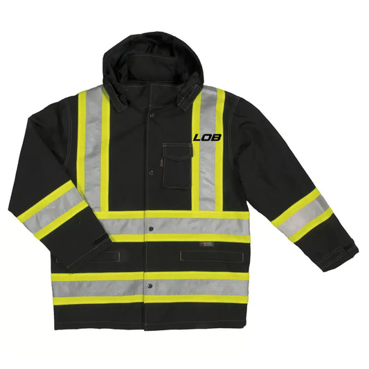 Manteau de pluie de sécurité