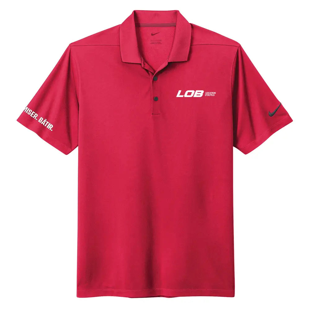 Polo Nike Dri-FIT micro pique 2.0 (Rouge université)