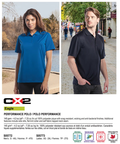 Polo performance Eagle pour femme